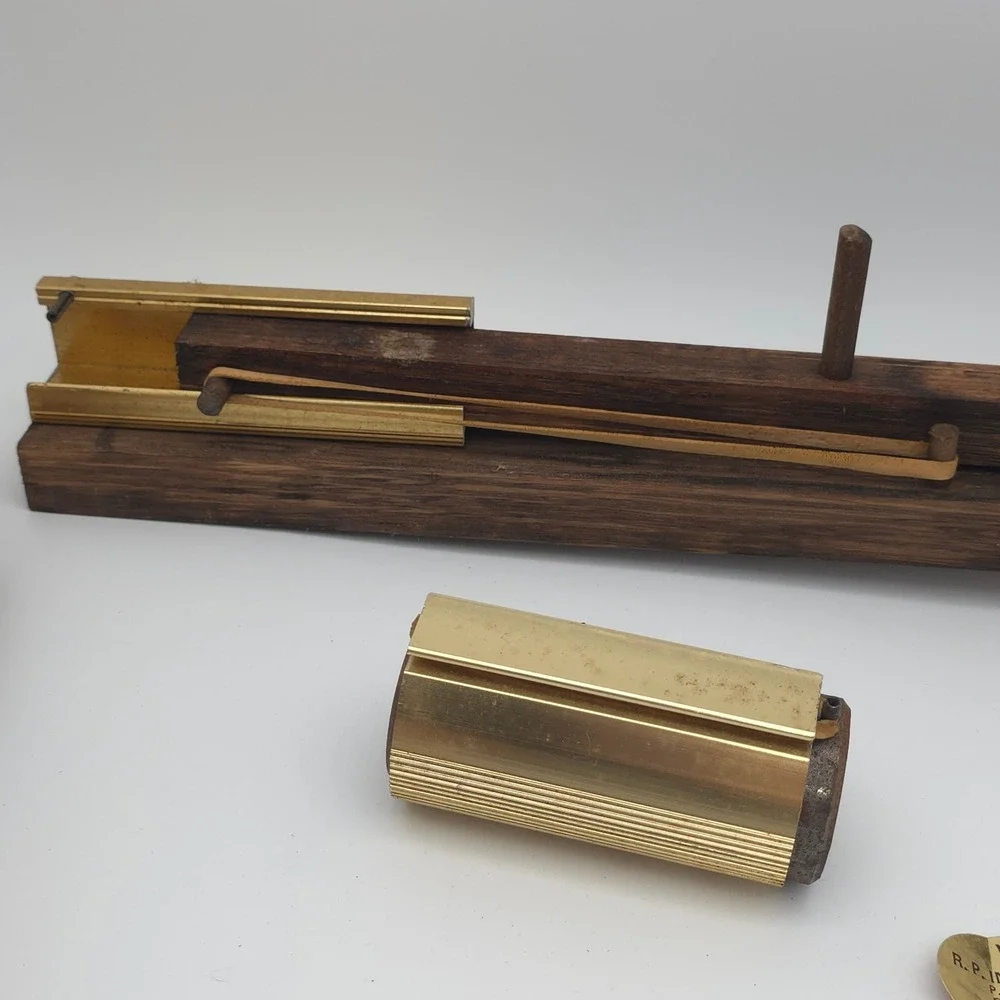 Texas Native Inertia Nutcracker R.P. Industries Wood Vintage Model 7141 USA Tool